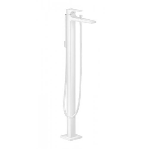 Напольный смеситель для ванны Hansgrohe Metropol Matt White (32532700) Купить Напольный смеситель для ванны Hansgrohe Metropol Matt White (32532700) в Киеве vannaja.kiev.ua