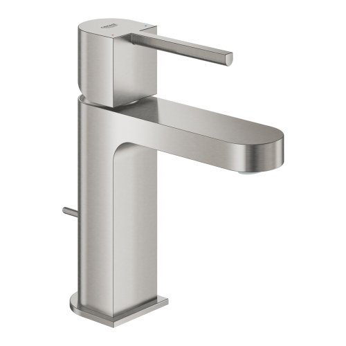Купити Змішувач раковини Grohe 32612DC3 PLUS розмір S колір супер сталь, з донним клапаном в Києві vannaja.kiev.ua