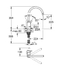 Купить Смеситель для кухни Grohe Feel 32670002 в Киеве vannaja.kiev.ua