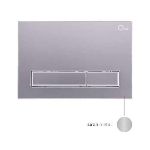 Купити Панель змиву для унітаза Qtap Nest QT0111M08382SAT в Києві vannaja.kiev.ua