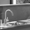 Купити GROHE 32843002 Eurosmart Cosmopolitan 32843 Змішувач для кухні високий виливши хром в Києві vannaja.kiev.ua
