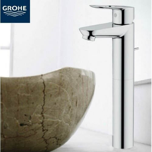 Купить Смеситель большой для умывальничка GROHE 32860 BAU EDGE 32860000  в Киеве vannaja.kiev.ua