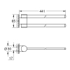 Вішалка для рушників Grohe Selection 41063000 Купити Вішалка для рушників Grohe Selection 41063000 в Києві vannaja.kiev.ua
