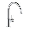 Купить Смеситель для кухни качественный Grohe BauClassic 31234001 кухонный кран высокий носик хром в Киеве vannaja.kiev.ua