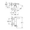 Смесители однорычажные для ванны цвета стального Grohe Plus 33553DC3 суперсталь Купить Смесители однорычажные для ванны цвета стального Grohe Plus 33553DC3 суперсталь в Киеве vannaja.kiev.ua