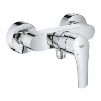 Grohe New Tempesta 200 Душевая система 27389002 верхний душ 2 режима + смеситель для душа Grohe Eurosmart 33555003 однорычажный хром купить