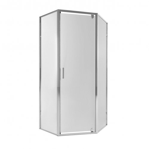 Купить Душевая кабина Qtap Leo CRM10995-AC6 90х90 см, стекло Clear 6 мм, без поддона в Киеве vannaja.kiev.ua