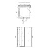 Купити Душова кабіна Qtap Capricorn CRM1011SC6 100х100 см, скло Clear 6 мм, без піддону в Києві vannaja.kiev.ua