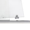 Купить Душевая дверь в нишу Qtap Taurus CRM201-11.C6 97-108x185 см, стекло Clear 6 мм, покрытие CalcLess в Киеве vannaja.kiev.ua