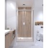 Купить Душевая дверь в нишу Qtap Taurus CRM201-11.C6 97-108x185 см, стекло Clear 6 мм, покрытие CalcLess в Киеве vannaja.kiev.ua