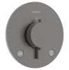 Купить Термостат Hansgrohe Ecostat Comfort S скрытого монтажа на 2 функции, Brushed Black Chrome (33715340) в Киеве vannaja.kiev.ua