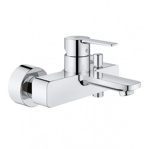 Купить Смеситель для ванны GROHE LINEARE 33849001 наружный с переключателем на душ 33849 в Киеве vannaja.kiev.ua
