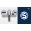 Купить Смеситель для ванны GROHE LINEARE 33849001 наружный с переключателем на душ 33849 в Киеве vannaja.kiev.ua
