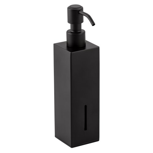 Купити Дозатор для рідкого мила Qtap QTLIBBLM11522 Liberty BLM 1152-2 чорного матового кольору в Києві vannaja.kiev.ua