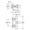 Термостат GROHE 34215 GROHTHERM 1000 COSMOPOLITAN M 34215002 Купить Термостат GROHE 34215 GROHTHERM 1000 COSMOPOLITAN M 34215002 в Киеве vannaja.kiev.ua