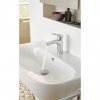 Купить 342920575 Kludi Pure & Solid смеситель для раковины хром литой рычаг монтаж на одно отверстие в Киеве vannaja.kiev.ua