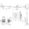 Купити GROHE SMARTCONTROL 34506SC0 Душовий гарнітур Грое з двома лійками термостат прихований монтаж в Києві vannaja.kiev.ua