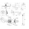 Купити Душова система прихованого монтажу GROHE SmartControl Cube 34614SC3 в Києві vannaja.kiev.ua