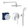 Купити Купити Grohe душ прихованого монтажу SmartControl 34614SC4 Eurosmart Euphoria 260 Верхній душ 3 режими струменя в Києві vannaja.kiev.ua