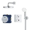 Купить Душевая система скрытого монтажа с термостатом Grohe Grohtherm Convent. Concealed 34729000 в Киеве vannaja.kiev.ua