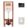 Набор инсталляция 4 в 1 Qtap Nest ST с круглой панелью смыва QT0133M425V1163GB Купить Набор инсталляция 4 в 1 Qtap Nest ST с круглой панелью смыва QT0133M425V1163GB в Киеве vannaja.kiev.ua