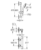 Душевая система с термостатом Grohe Grohtherm 500 THM shower exp + show.set 600, хром (34796001) Купить Душевая система с термостатом Grohe Grohtherm 500 THM shower exp + show.set 600, хром (34796001) в Киеве vannaja.kiev.ua