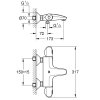Термостат для ванны Grohe 34816003 Grohtherm 1000 New настенный, хром Купить Термостат для ванны Grohe 34816003 Grohtherm 1000 New настенный, хром в Киеве vannaja.kiev.ua