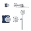 Grohe душевая система скрытого монтажа с термостатом 34863000 Grohtherm SmartControl тропическая лейка 310 мм 2 режима, хром Купить Grohe душевая система скрытого монтажа с термостатом 34863000 Grohtherm SmartControl тропическая лейка 310 мм 2 режима, хром в Киеве vannaja.kiev.ua