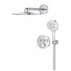 Grohe душевая система скрытого монтажа с термостатом 34863000 Grohtherm SmartControl тропическая лейка 310 мм 2 режима, хром Купить Grohe душевая система скрытого монтажа с термостатом 34863000 Grohtherm SmartControl тропическая лейка 310 мм 2 режима, хром в Киеве vannaja.kiev.ua