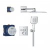 Купить Скрытая душевая система квадрат Grohe 34864000 Grohtherm SmartControl с Rainshower SmartActive 310 Cube 2 режима в Киеве vannaja.kiev.ua