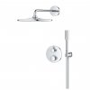 Купить Душевая система скрытого монтажа с верхним душем Grohe Grohtherm 34869000 Rainshower Mono 310 мм тропическая лейка в Киеве vannaja.kiev.ua