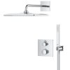 Купить грое душевая система квадратная скрытая с термостатом Grohe 34870000 Grohtherm тропический душ 310 мм в Киеве vannaja.kiev.ua