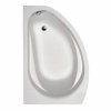 Купить Ванна ассиметричная KOLO 5534000 Supero 145x85 см акриловая левая цвет белый в комплекте с ножками в Киеве vannaja.kiev.ua