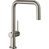 Купить 72806800 Смеситель для кухни Hansgrohe Talis M54 сталь однорычажный высокий с поворотным изливом купить в Киеве vannaja.kiev.ua