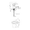 Змішувач для раковини Lidz Anny 001F (k40) LDANN001FCRM35119 Chrome Купити Змішувач для раковини Lidz Anny 001F (k40) LDANN001FCRM35119 Chrome в Києві vannaja.kiev.ua