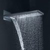 Купить шикарная лейка в душ верхняя AXOR 35283000 ShowerSolutions плоска прямокутна, три режима воды 250х580 мм в Киеве vannaja.kiev.ua