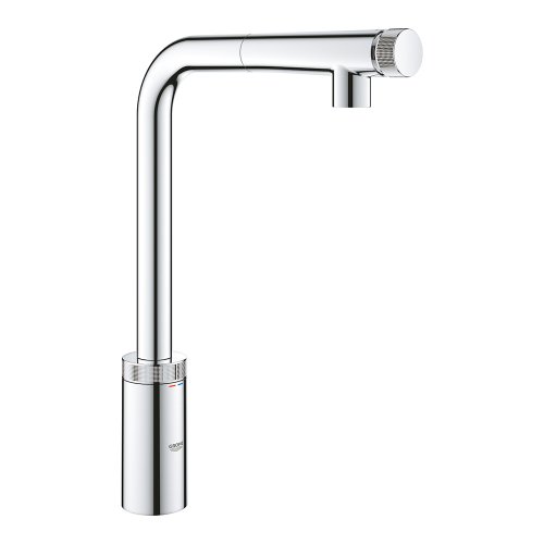 Купити Змішувач для кухні з висувним виливом Grohe Minta SmartControl 31613000 в Києві vannaja.kiev.ua