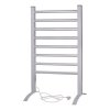 Купить Полотенцесушитель электрический Qtap Arvin (SIL) 32708 с таймером QTARVSIL32708 в Киеве vannaja.kiev.ua