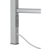 Купить Полотенцесушитель электрический Qtap Arvin (SIL) 32708 с таймером QTARVSIL32708 в Киеве vannaja.kiev.ua