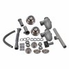 Купити Мийка для кухні з двома чашами 78 на 43 см Lidz Handmade H7843 (LDH7843BRU35387) Brushed Steel 3,0/0,8 мм в Києві vannaja.kiev.ua