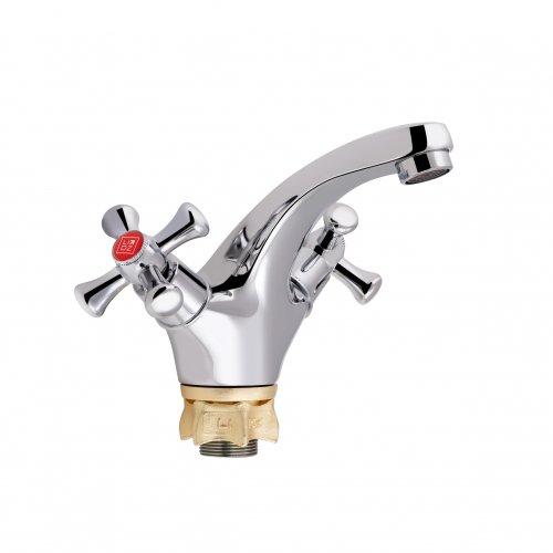 Змішувач для раковини Lidz Lamb 161F двохвентильний LDLAM161FCRM35446 Chrome Купити Змішувач для раковини Lidz Lamb 161F двохвентильний LDLAM161FCRM35446 Chrome в Києві vannaja.kiev.ua