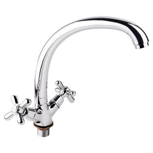 Купить Смеситель для кухни Lidz Dominox 273F двухвентильный LDDOM273FCRM35539 Chrome в Киеве vannaja.kiev.ua