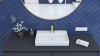 Купити Умивальник (раковина) REA GOYA 60 см накладний - підвісний білий в Києві vannaja.kiev.ua