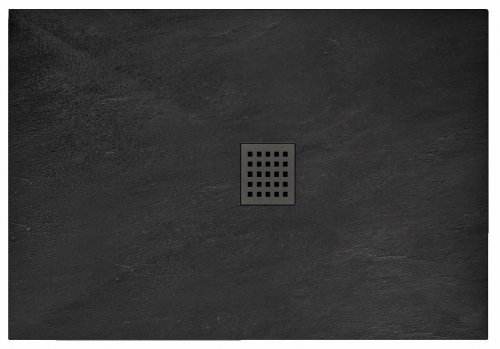 Душовий піддон REA BLACK ROCK 80X100 Купити Душовий піддон REA BLACK ROCK 80X100 в Києві vannaja.kiev.ua
