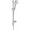 Купити Стильний Набір купити змішувачів для душу 3 в 1 hansgrohe Metris 31680112 душова лійка 120 мм з мильницею 3 режиму одноважільний хром в Києві vannaja.kiev.ua