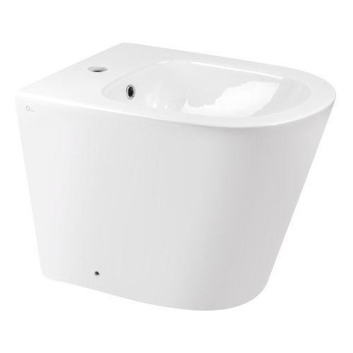 Купить Биде напольное Qtap Stork 560х360х410 White QT15443378W в Киеве vannaja.kiev.ua
