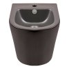 Купити Біде підвісне Qtap Scorpio 515x360x345 Matt black QT1455053FMB в Києві vannaja.kiev.ua