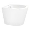 Купить Биде напольное Qtap Scorpio 565x355x410 White QT14441380W в Киеве vannaja.kiev.ua