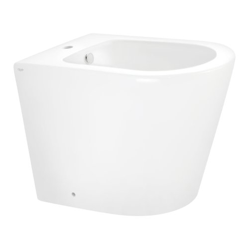 Купить Биде напольное Qtap Scorpio 565x355x410 White QT14441380W в Киеве vannaja.kiev.ua