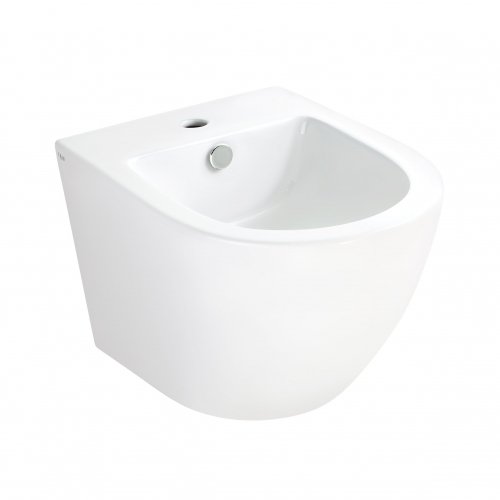 Биде подвесное Qtap Robin 495х370х325 White QT1355046FW Купить Биде подвесное Qtap Robin 495х370х325 White QT1355046FW в Киеве vannaja.kiev.ua